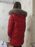 雅鹿新年战袍红色羽绒服女冬季新款中长款狐狸毛领极寒加厚保暖外套 红色 M 【推荐110-125斤】 实拍图