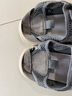 卡帝乐鳄鱼凉鞋男夏季沙滩鞋男士洞洞鞋户外镂空凉拖鞋男 1217 灰色 40 实拍图
