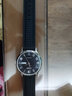适用美.度舵手西铁.城光动能BM8475 精工表带男 户外运动硅胶橡胶手表带 防水防汗透气 黑色黑线-黑色扣 20mm 实拍图