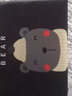知梦人（zhimengren）记忆棉小学生坐垫凳子卡通椅子加厚长方形教室宿舍椅垫舒适屁股垫 新款-小狗（搭扣固定） 【学生凳】34*24*4cm 双搭扣 实拍图