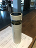 水莫停智能茶水分离杯保温杯水杯泡茶男士女士送老师礼物杯子礼盒套装 优雅白-陶瓷内胆 实拍图