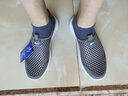 回力休闲鞋男 懒人网鞋男透气一脚蹬休闲鞋男士网面鞋 WL(AB)-0029 深灰 41 实拍图