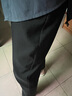 佐优品坠感小西裤男九分裤子韩版潮流修身小脚休闲长裤秋冬季直筒西装裤 (1件)黑色(长裤) 31 建议120-130斤内 实拍图