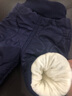 赢一贝（Yingyibei）婴幼儿加绒加厚宝宝裤子冬装保暖裤羽裤小童高腰护肚脐男童女 藏青色 90码适合身高90cm 实拍图