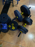 华亚（HUAYA环保哑铃杠铃套装组合男士举重杠铃 家用健身器材 65KG 哑铃杠铃两用套装组合 实拍图