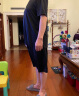 维尼玛希男士睡衣短袖短裤套装睡衣男冰丝夏季超薄款宽松大码居家服可外穿 黑色【丝滑款】 【XXXL码】建议体重190-220斤 实拍图
