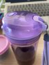 特百惠（Tupperware）水杯280ML晶彩mini随心杯 便携防漏迷你可爱水杯 无滤格随手杯子 碧海蓝 280ml 实拍图