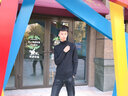 真维斯（Jeanswest）毛衣男高领保暖打底毛衫秋冬新款毛线衣针织衫男款休闲内搭打底衫 黑色高领 M 实拍图