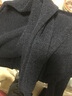啄木鸟秋冬季毛衣男士装圆领保暖加绒加厚款衫线针织打底衫潮流修身衣服 深灰色 加绒 XL 实拍图