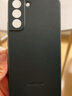 三星（SAMSUNG）Galaxy S22+ 5G原装手机壳 真皮保护套 s22+防摔纤薄保护皮套 S22+【绿色】 实拍图
