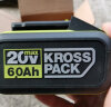 威克士20V锂电6.0Ah电池包WA3406锂电平台大脚板电动工具 实拍图