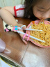 迪士尼（DISNEY）儿童筷子训练筷宝宝学习筷练习筷小孩儿童餐具辅助纠正练习筷 米妮粉色 实拍图