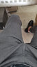 POWO韩版修身小脚西裤男商务休闲裤中灰色百搭西装裤微弹夏季款九分裤 中灰色（春夏款九分裤） 33 码（适合145-155斤） 实拍图