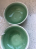 涵青堂青瓷圆口洗 龙泉陶瓷功夫茶具配件杯洗茶洗茶渣烟灰缸花盆小鱼缸 中号哥窑梅子青(开片) 实拍图
