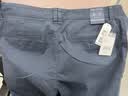 诺帝卡（NAUTICA）男装秋冬款易穿搭直筒微弹轻暖休闲长裤男PE2301 4JN湛蓝（PE2301） 34 实拍图