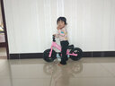 比安奇平衡车儿童1-3岁无脚踏滑步车小孩滑行车2-5-6岁宝宝平行车两轮滑滑车自行车儿童车平衡小车 樱花粉 免充气发泡轮【建议身高80-100cm】 实拍图
