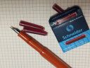 德国施耐德钢笔墨囊 纯蓝色可擦 德国钢笔水 Schneider笔囊笔芯 红色（6支装） 晒单实拍图