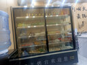 乐创（lecon）串串展示柜冷藏麻辣烫展示柜保鲜柜炸串展示柜点菜 烧烤展示柜 冒菜展示柜商用冰柜点菜风冷 直冷 银/ 黑色可选  层板+后背双制冷 2-8度 五层 1.8米（可广告刻字） 实拍图