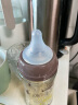 贝亲（Pigeon）迪士尼 自然实感第3代 宽口径玻璃彩绘奶瓶240ml（M号） 维尼漫步 AA227 实拍图