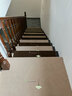 小棕熊（XIAOZONGXIONG） 小棕熊实木楼梯踏步垫免胶自粘防滑家用楼梯垫夜光脚垫满铺地垫 银杏叶驼色/免胶自吸 定制【联系客服白色大理石慎用】 实拍图