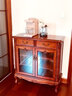 华胥美邦（Hua Xu Mei Bang）  餐边柜美式餐边柜实木复古装饰柜边柜乡村门厅柜玄关柜客厅 整装发货樱桃色950*400*1020mm 实拍图