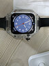DRESSELF苹果手表表带apple iwatchS8/9/10/11ultra透明改装硅胶手表壳表带一体式壳 适用于苹果 透明壳+黑表带+蝴蝶扣 45mm（s7/8/9） 实拍图