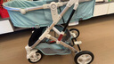 逗逗熊婴儿推车高景观减震手推车宝宝可坐可平躺婴儿双向折叠儿童手推车 旗舰-荷绿【后轮橡胶买一送五】 实拍图