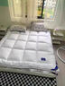 希尔顿羽绒床垫软垫床褥垫加厚hilton五星级酒店褥子学生宿舍垫子 【正品希尔顿逸林抗菌防螨】白色 1.5x2.0m【酒店加厚床垫10cm】 实拍图