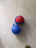 费雪皮球拍拍球玩具球儿童婴儿手抓球幼儿园专用篮球宝宝充气橡胶球 7寸狮+10寸老虎+气筒针 实拍图