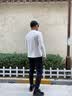 季骆森运动裤男秋冬季纯色棉质保暖加绒加厚裤子男士束脚运动跑步休闲裤 黑色-拉链款【春秋薄款】 M 实拍图