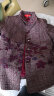 孜颜老年人冬装奶奶棉衣中老年女装加绒厚妈妈装唐装外套太太保暖棉袄 737红色【单件】 2XL（建议100-115斤） 晒单实拍图