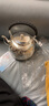 莉翠行（LICUIHANG） 银壶999足银日式手工烧水壶雪花银茶壶实用银壶煮水壶银茶具茶壶 大牡丹 约850克+【国检证书 礼盒】 实拍图
