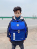 智多宝（zhiduobao）书包小学生男童男孩减负轻便儿童超轻防水双肩背包 宝蓝色+笔袋 小码书包 1-3年级 实拍图