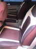 沙利文 适用于东风风光330/360/370七座坐垫全包五菱宏光s宝骏730座套 七座冰丝-咖啡色 实拍图