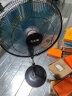 志高（CHIGO）电风扇落地扇家用台式夏天小宿舍遥控立式摇头工业大风力电扇 18英寸机械铝叶四叶定时3.5米线 实拍图