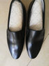 金利来男鞋新品商务正装真皮小牛皮韩版圆头套脚软底软面皮鞋男 黑色 39 实拍图
