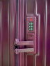 【轻音轻量化】EAZZ行李箱拉杆箱万向轮旅行箱男女学生密码箱登机箱皮箱子 葡萄紫色 29英寸 实拍图