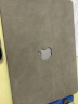 帝伊工坊 苹果笔记本电脑保护壳macbook Pro/Air/M1超薄皮质软壳保护套外壳 新款磨砂皮 灰色（配键盘膜+防尘塞） Air13 M2/M3(A2681/A3113) 晒单实拍图