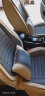 欧玛奴汽车座套四季通用全包围亚麻汽车坐垫夏季布艺座垫座椅套适用于 豪华版质感灰 风神AX3AX5AX7景逸X3 X5 实拍图