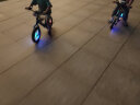 凤恩（fengen）自行车风火轮灯单车配件辐条灯夜骑行装备山地车柳叶钢丝灯警示灯 风火轮蓝色 晒单实拍图