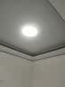 灵翔之光卧室灯吸顶灯无极遥控led灯具温馨简约现代薄家用房间灯2026新款 方格直径50cm  36w无极 实拍图