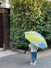 左都（ZUODU）儿童雨伞女孩长柄伞黑胶遮阳伞晴雨伞太阳伞防晒儿童伞男孩直杆 公主的梦想-【晴雨两用+天窗] 实拍图