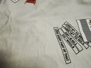 执琴之手夏季新款七分袖t恤男士潮牌大码上衣服ins学生半袖T恤中袖打底衫 白色 3XL (160-175斤) 实拍图