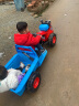 看宝贝（LookBaby）儿童电动车拖拉机汽车小孩玩具车2-10岁可坐人超大号四轮宝宝童车网红儿童车 手扶式双驱12V电瓶 晒单实拍图