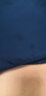 恒源祥保暖衬衫男士加绒加厚秋冬季纯色商务正装上班桑蚕丝内胆长袖衬衣 纯藏青色 C13X80 40（170/92A） 实拍图
