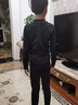 卡尔美（KELME） 运动健身服男套装透气长袖紧身衣加绒内搭保暖紧身裤 加绒加厚高领套装 儿童:150cm 实拍图