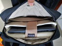 以诺（YINUO）双肩电脑男女背包笔记本包 多功能1包多用 YCLS 黑色 13.3/14英寸(小号) 晒单实拍图
