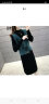 艾珠儿针织连衣裙秋冬季女装新款韩版时尚显瘦套装裙减龄中长款裙子女 绿色 均码（建议80-140斤） 晒单实拍图