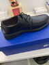 回力皮鞋男结婚新郎鞋2025新款男士休闲黑色商务正装尖头增高男款 黑色【休闲方头皮鞋】 40 实拍图