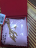 千影珠宝金耳环耳线耳扣女款镀金色耳坠线新娘结婚首饰品送礼物送朋友送亲人流苏长款高个子带 0.15防伪品牌标签标价999 实拍图
